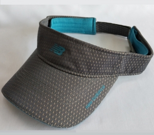 Sunvisor with sweat absorbing fabric
