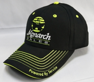 black cotton 3d embroidery baseball cap