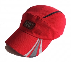 Performance mesh fabric racing cap